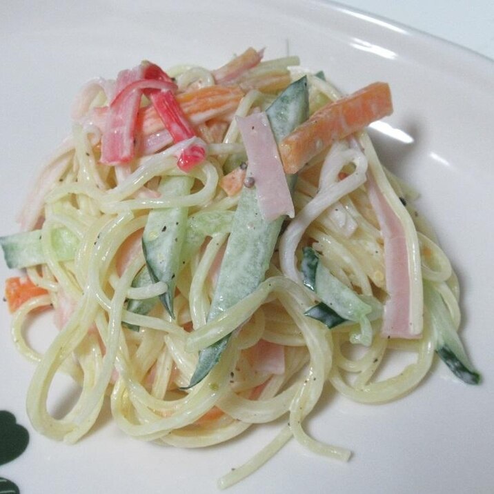 付け合わせに！サラダパスタ